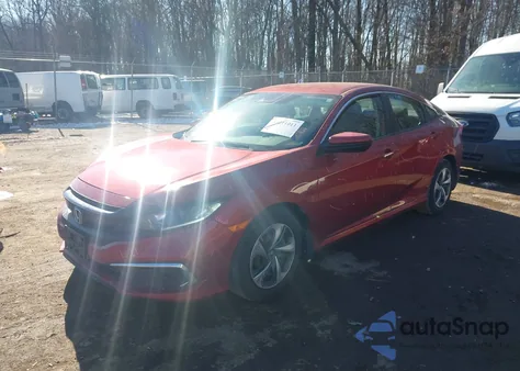 2019 Honda Civic Lx z USA, uszkodzony, nr VIN 2HGFC2F66KH501984